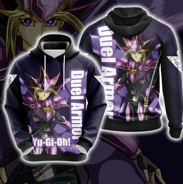 Yu Gi Oh Capsule Monsters Duel Armor Over Print 3d Hoodie Zip Hoodie