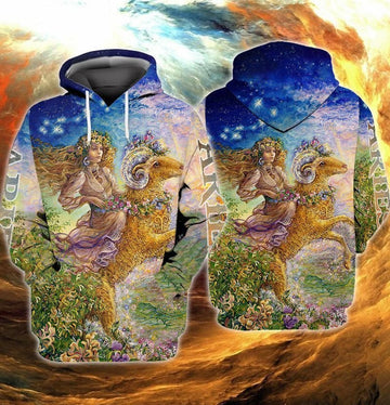 Aries Girls Gift For Men And Women 3d Hoodie Zip Hoodie