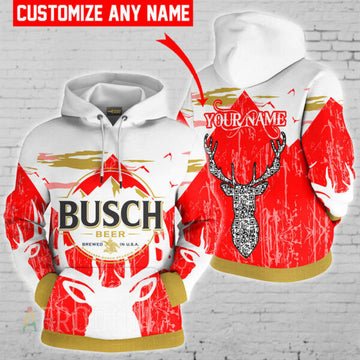 Personalized Busch Beer Hoodie, Gift For Fan 3d All Over Print Shirt Hoodie 2858