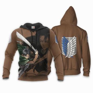 Aot Levi Ackerman Attack On Titan 3k253 Fan Gift Stylist Unisex Cartoon 3d Hoodie Zip Hoodie 1498