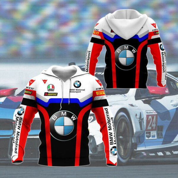 Bmw Motorrad Racing 8k361 Fan Gift 3d Zip Hoodie Hoodie Ii0 933