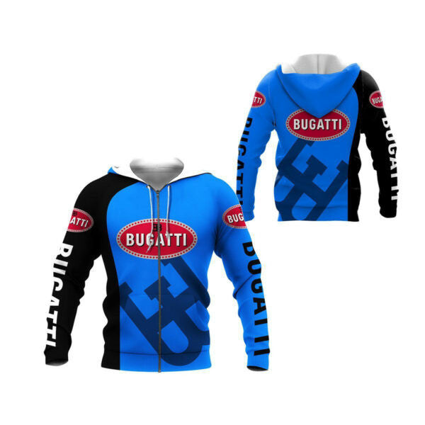 Bugatti Automobile 8k167 Fan Gift 3d Zip Hoodie Hoodie Ii0 670