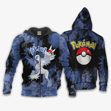 Absol Anime Pokemon Tie Dye Style 1k705 Fan Gift Stylist Unisex Cartoon Graphic Outfits Aop 3d Hoodie, Zip Hoodie 1209
