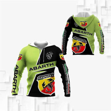 Abarth Shirt Fan Gift 14, Stylist Unisex 3d Hoodie Zip Hoodie 160