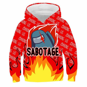 2021 Among Us New Over Print 3d Hoodie Zip Hoodie 4