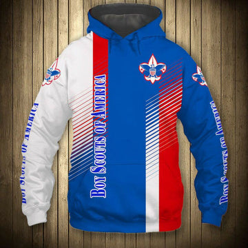 Boy Scouts Of America 5k440 Fan Gift Stylist Unisex Cartoon 3d Hoodie Zip Hoodie 1639