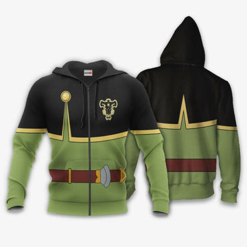Black Bull Finral Roulacase Costume Black Clover Anime 3k414 Fan Gift Stylist Unisex Cartoon 3d Hoodie Zip Hoodie 1474