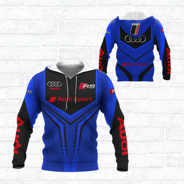 Audi Sport Luxury Car 8k303 Fan Gift 3d Zip Hoodie Hoodie Ii0 1400