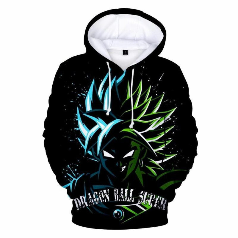 Broly Kakarot Ultra Instinct Anime Manga Dragon Ball Super Gift For Men And Women Over Print 3d Hoodie Zip Hoodie