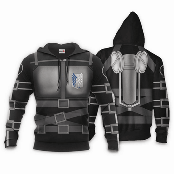Attack On Titan Scout Final Season Anime Manga For Men And Women 3d Hoodie Zip Hoodie
