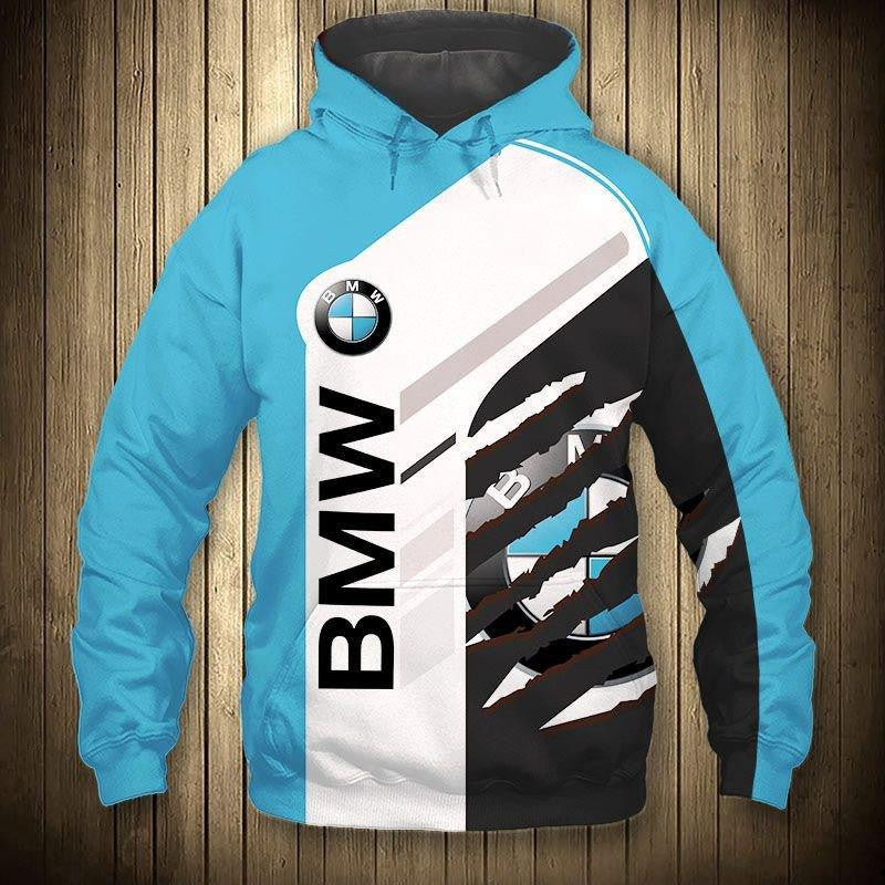 Bmw Luxury Sport Car 5k451 Fan Gift Stylist Unisex Cartoon 3d Hoodie Zip Hoodie