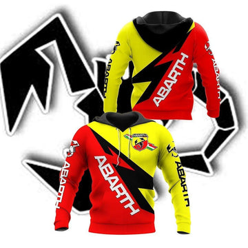 Abarth Shirt Fan Gift 16, Stylist Unisex 3d Hoodie Zip Hoodie