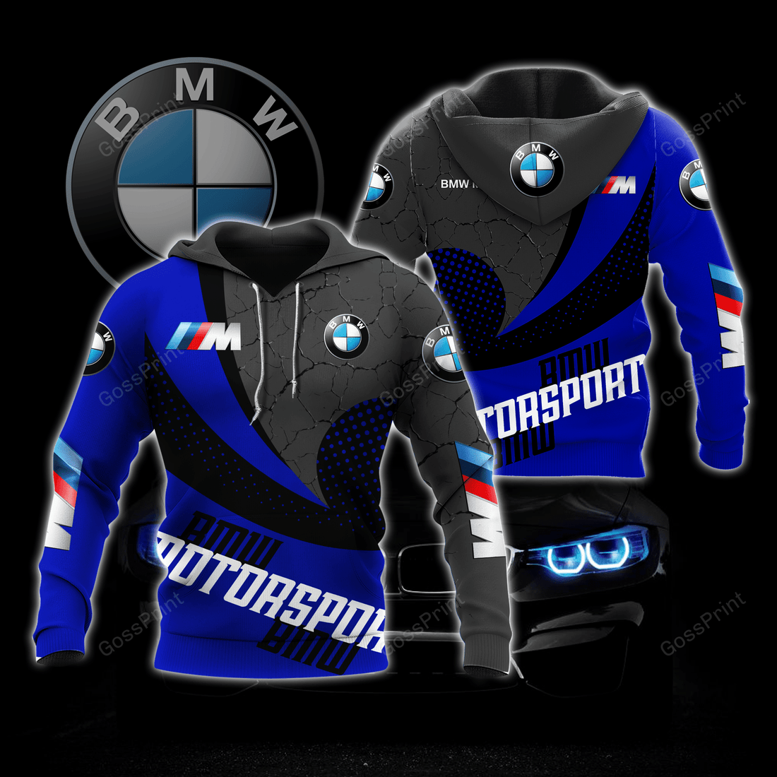 Bmw Motorsport Aop Hoodie