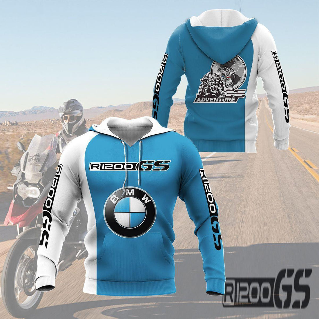 Bmw R1200gs Motorrad Racing 8k351 Fan Gift 3d Zip Hoodie Hoodie Ii0