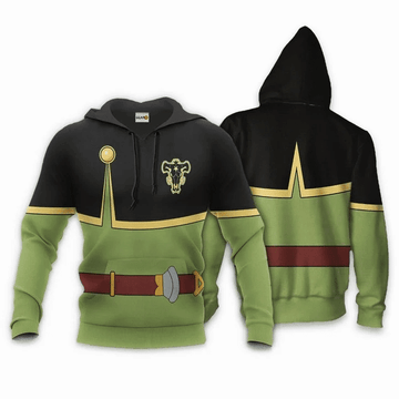 Black Bull Finral Roulacase Black Clover Anime Manga For Men And Women 3d Hoodie Zip Hoodie