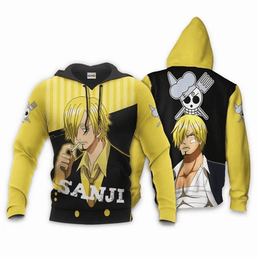 Vinsmoke Sanji One Piece Anime Manga For Men And Women 3d Hoodie Zip Hoodie