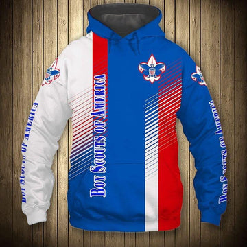 Boy Scouts Of America 5k440 Fan Gift Stylist Unisex Cartoon 3d Hoodie Zip Hoodie