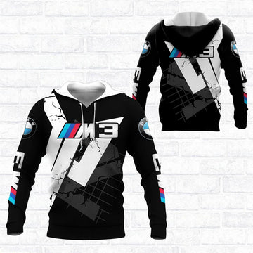 Bmw M3 Shirt Fan Gift 444, Stylist Unisex 3d Hoodie Zip Hoodie