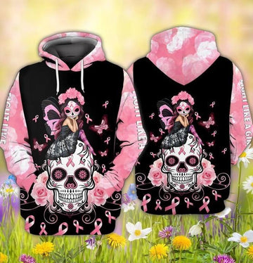 Breast Awareness Girl Strong Full Printing Hoodie 3d Hoodie