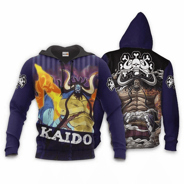 Yonko Kaido One Piece Anime Manga For Men And Women 3d Hoodie Zip Hoodie