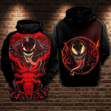 Venom- 3d Full Print Hoodies 123
