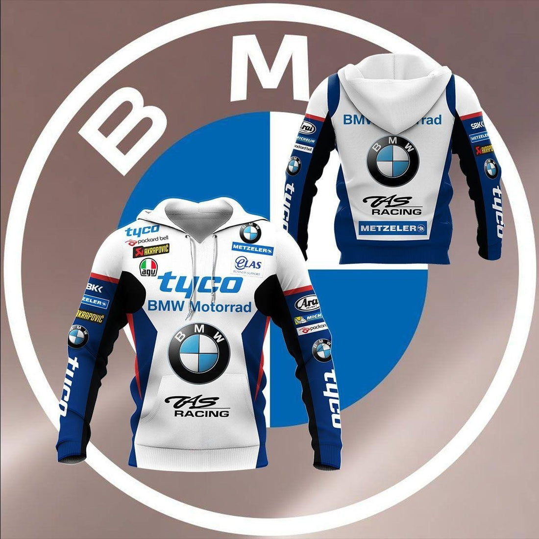 Bmw Motorrad Racing 8k357 Fan Gift 3d Zip Hoodie Hoodie Ii0