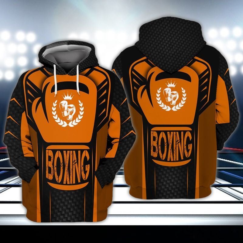 Boxing Gloves For Men And Women 3d Hoodie Zip Hoodie