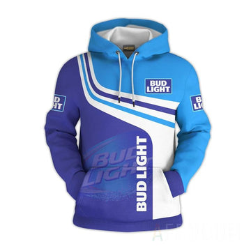Bud Light Beer Hoodie And Zip Hoodie, Gift For Fan 3d All Over Print Shirt Hoodie