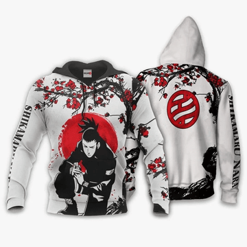 Shikamaru Nara Anime Manga Naruto For Men And Women 3d Hoodie Zip Hoodie
