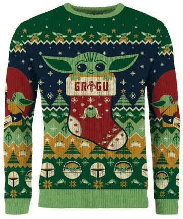 Star Wars Away On A Razorcrest Baby Yoda/grogu Christmas Sweater,baby Yoda Christmas Gift,baby Yoda Christmas Shirt