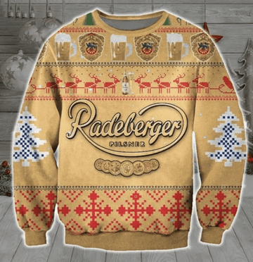 Radeberger Pilsner Beer Ugly Sweater Gifts, Radeberger Pilsner Beer Gift Fan Ugly Sweater