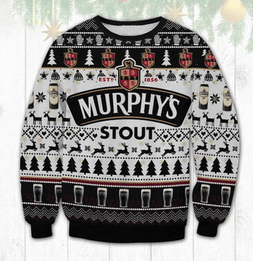 Murphys Stout Beer Ugly Sweater Gifts, Murphys Stout Beer Gift Fan Ugly Sweater