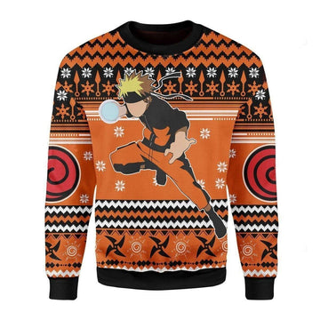 Naruto Anime Ugly Sweater, Naruto Anime Christmas Sweater, Uzumaki Naruto Lover Gift, Uzumaki Naruto Shirt