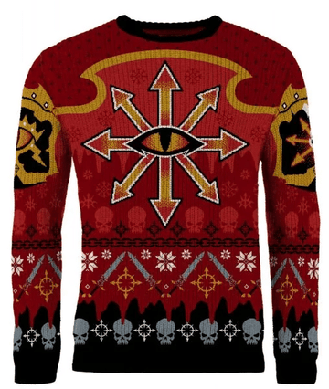 Warhammer 40,000 Chaos Reigns Khorne Christmas Sweater,warhammer 40,000 Christmas Gift,warhammer 40,000 Christmas Shirt