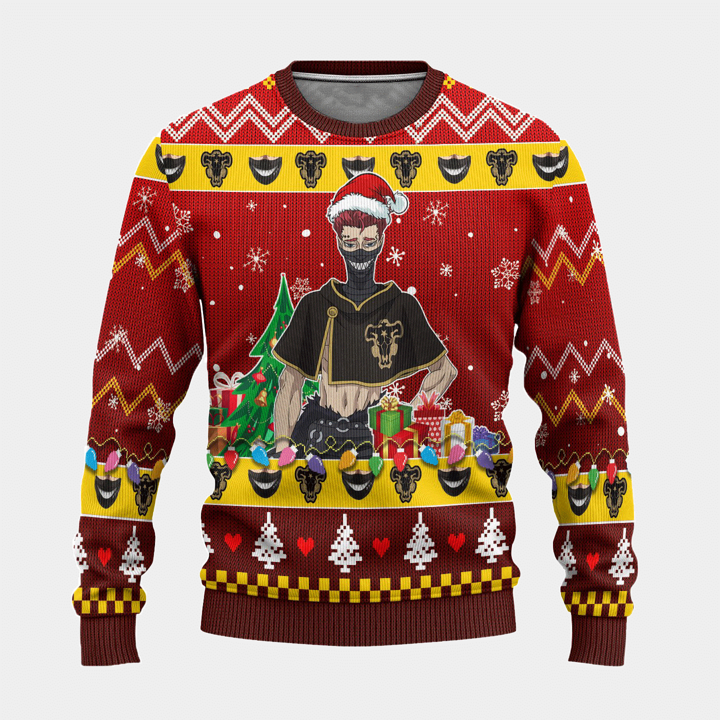 Black Clover Anime Zora Ideale 15 Ugly Sweater Gifts, Black Clover Anime Gift Fan Ugly Sweater