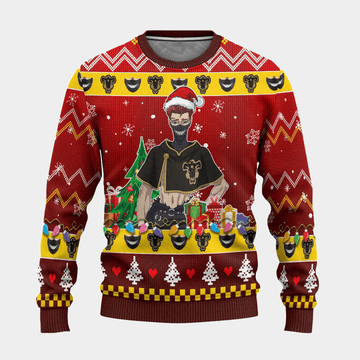 Black Clover Anime Zora Ideale 15 Ugly Sweater Gifts, Black Clover Anime Gift Fan Ugly Sweater