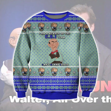 Walter Jeff Dunham Merry Christmas Ugly Sweatshirt, Christmas Ugly Sweater