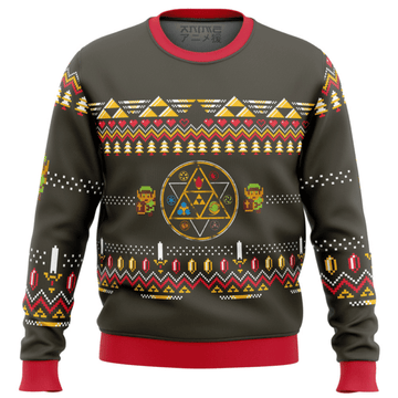 Zelda Rubies The Legend Of Zelda Ugly Sweater Gifts, The Legend Of Zelda Gift Fan Ugly Sweater 438
