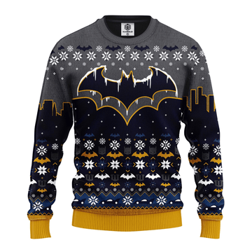 Batman Dc Comics Logo Ugly Christmas Sweater 344