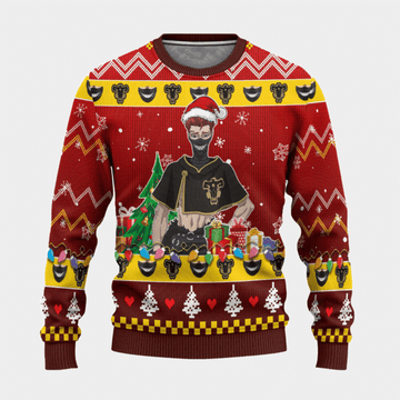 Black Clover Anime Zora Ideale 15 Ugly Sweater Gifts, Black Clover Anime Gift Fan Ugly Sweater 108