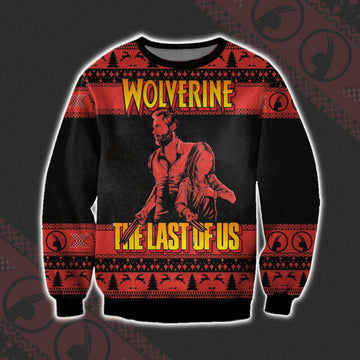 Wolverine Logan And Laura The Last Of Us Ugly Christmas Sweater