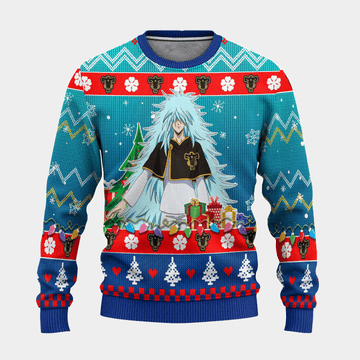 Black Clover Anime Henry Legolant 22 Ugly Sweater Gifts, Black Clover Anime Gift Fan Ugly Sweater