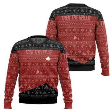 3D S.T The Next Generation 1987 Red Ugly Christmas Ver 2
