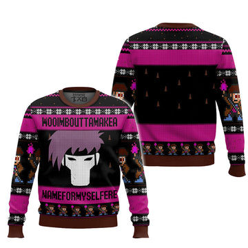 Gambit Make a name for myself Ugly Sweater