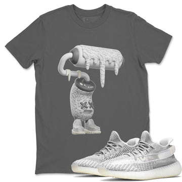 3D Paint Roller Sneaker Tee - Yeezy 350 Static