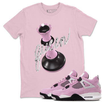 3D Queen Sneaker Tees - Air Jordan 4 Orchid