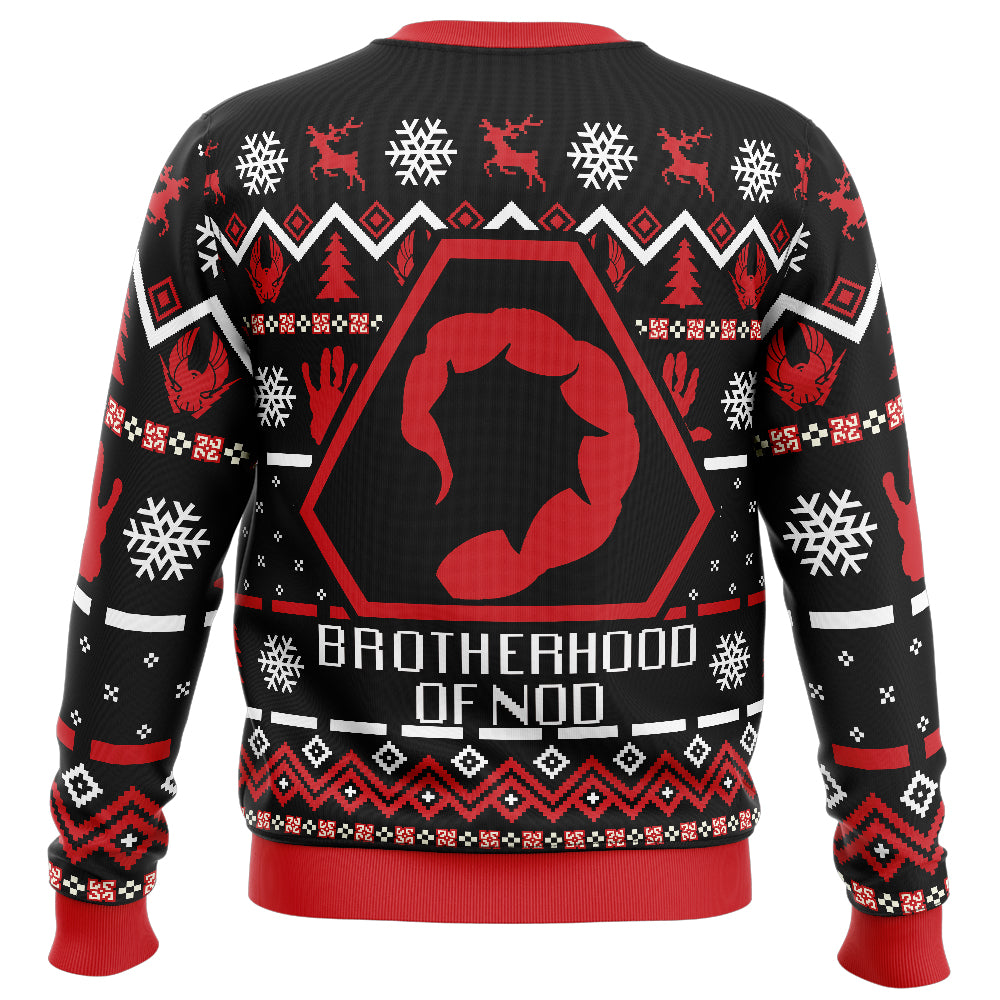 Brotherhood of Nod Command and Conquer Ugly Christmas Sweater