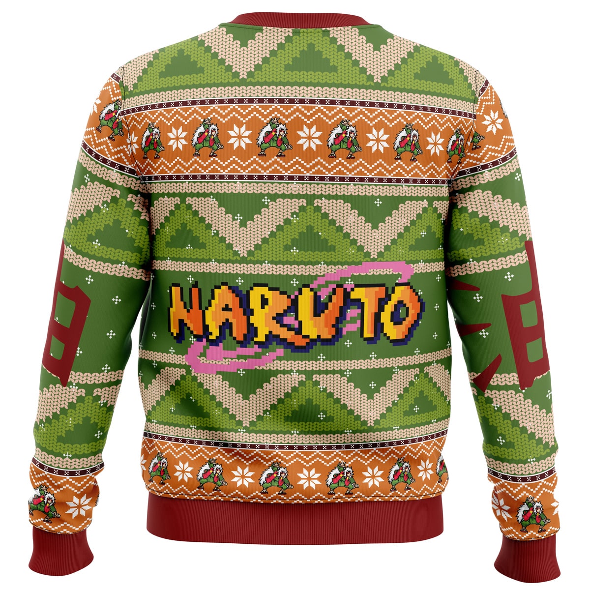 Chibi Jiraiya Shippuden Ugly Christmas Sweater
