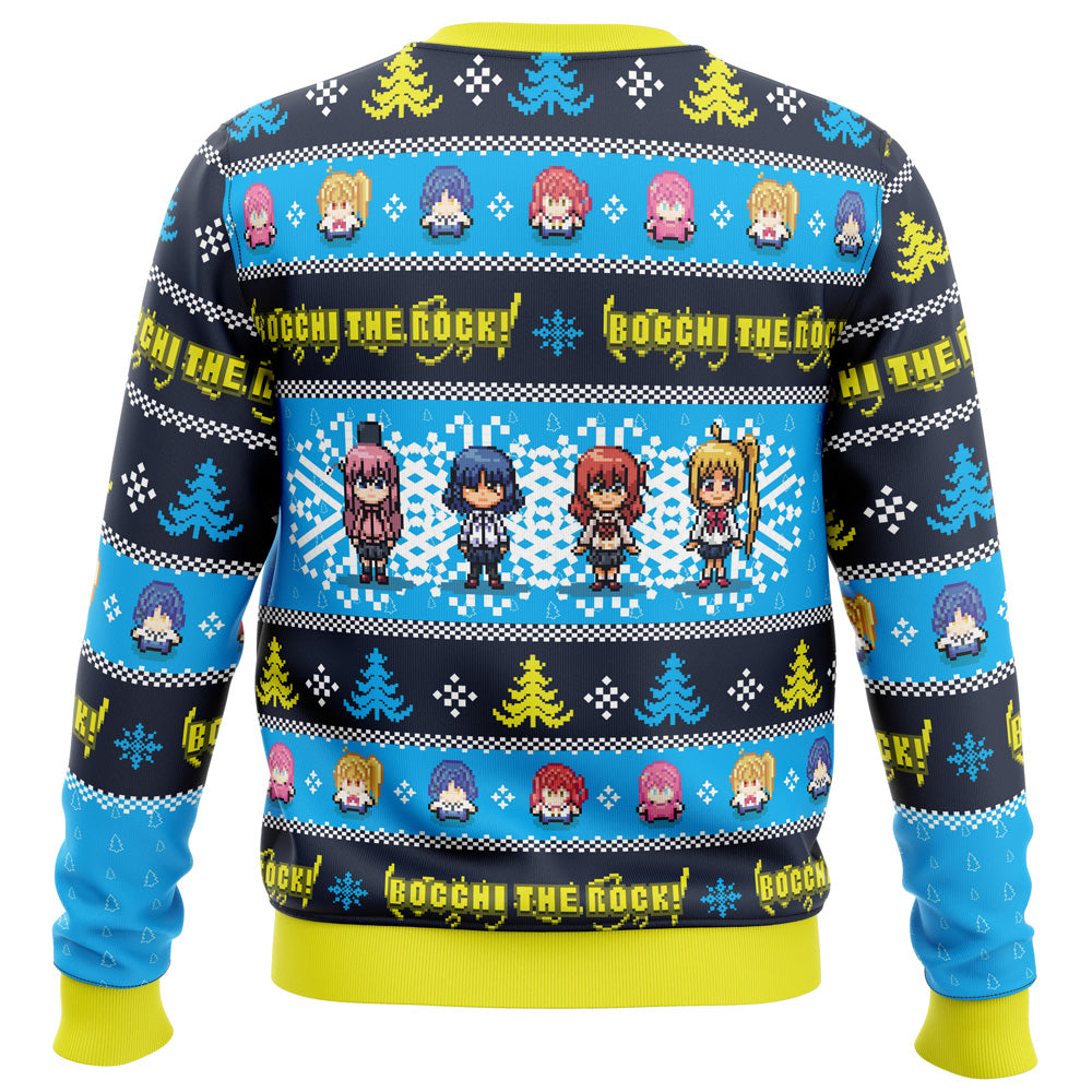 Bocchi the Rock Ugly Christmas Sweater