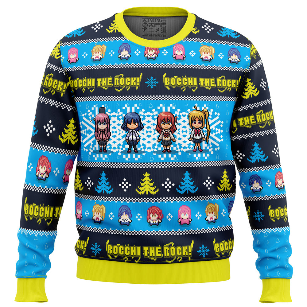 Bocchi the Rock Ugly Christmas Sweater
